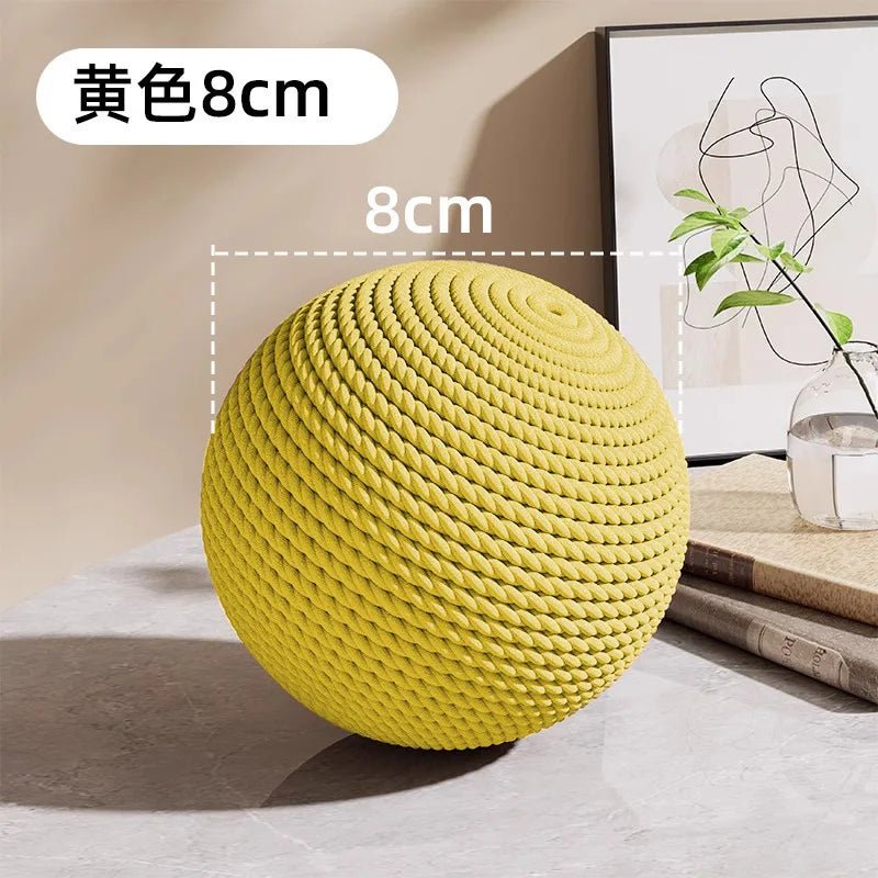 Sisal Cat Scratching Ball Toy — Teeth Cleaning & Anti-Bite - Cozy & Co. Market