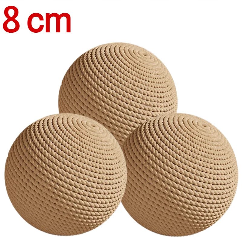 Sisal Cat Scratching Ball Toy — Teeth Cleaning & Anti-Bite - Cozy & Co. Market
