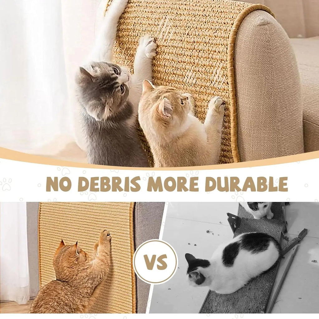 Sisal Cat Scratching Board — Corner Sofa Protector - Cozy & Co. Market