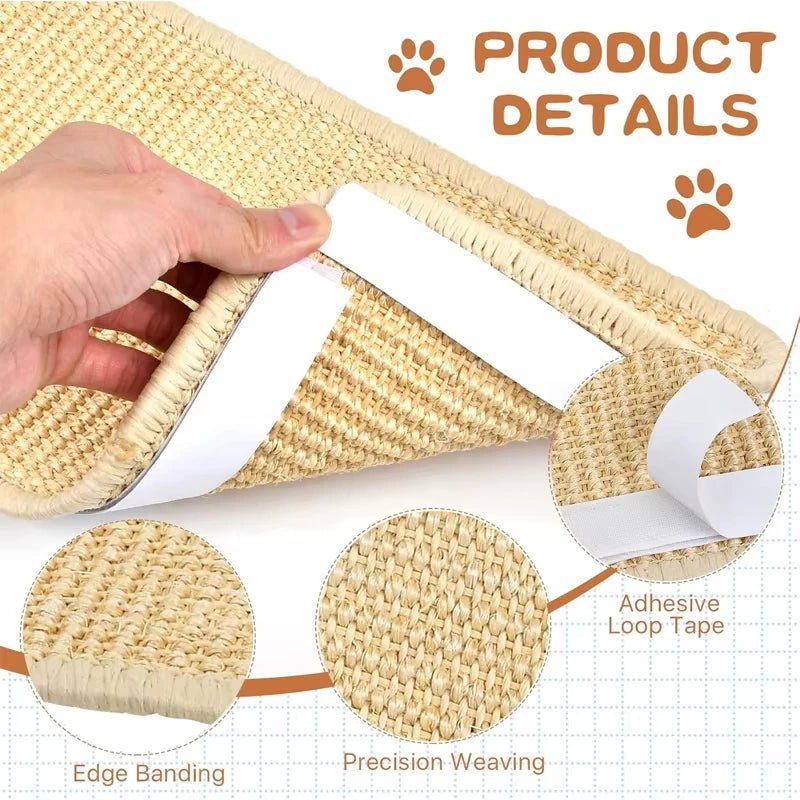 Sisal Cat Scratching Board — Corner Sofa Protector - Cozy & Co. Market