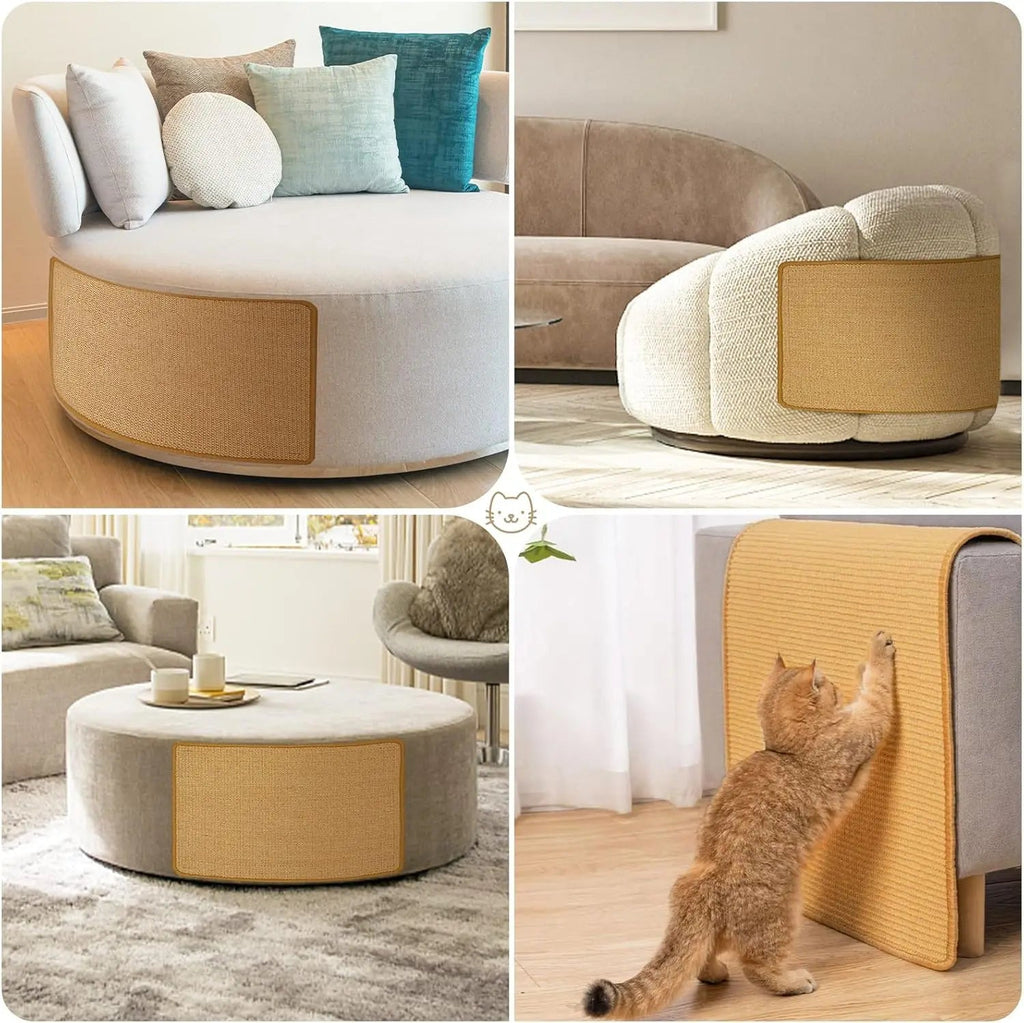 Sisal Cat Scratching Board — Corner Sofa Protector - Cozy & Co. Market