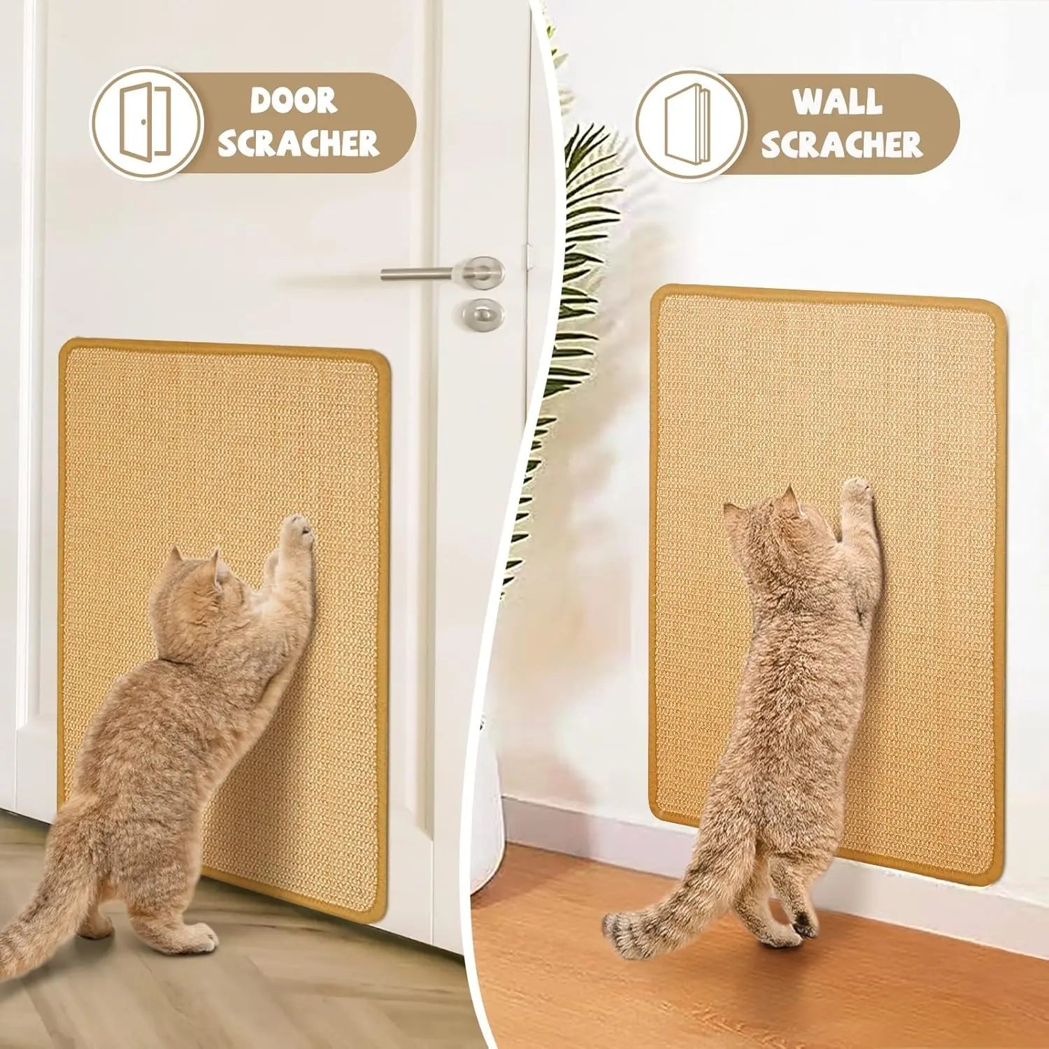 Sisal Cat Scratching Board — Corner Sofa Protector - Cozy & Co. Market