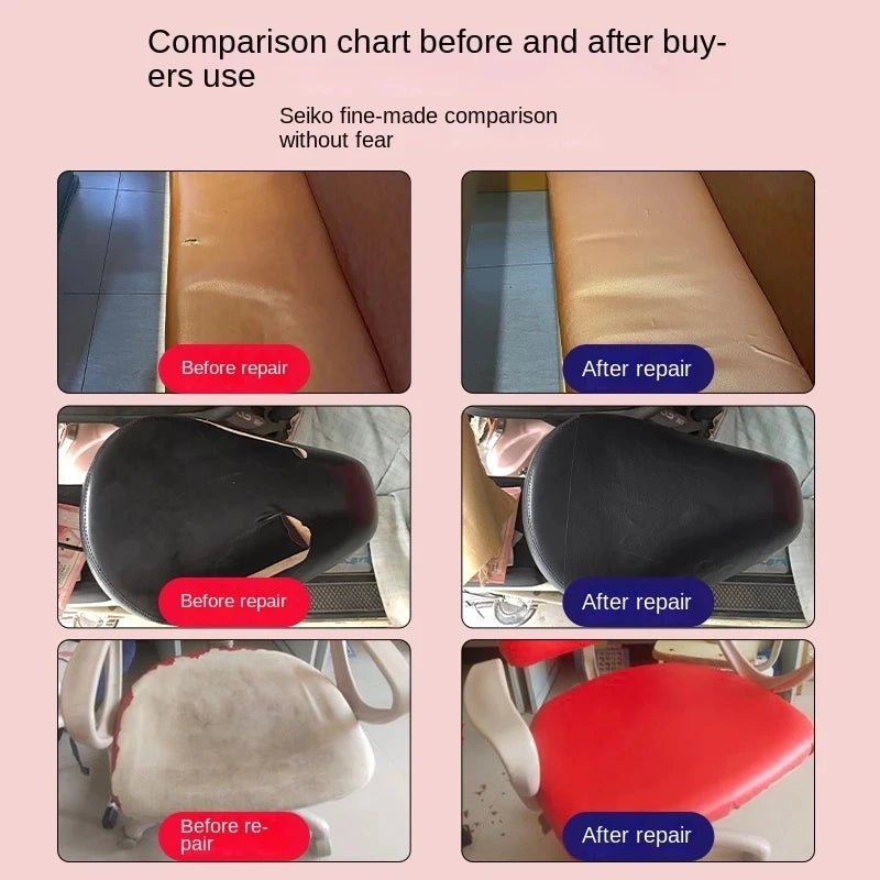 Sofa Car Seat Leather Repair Self-adhesive Patch Sticker DIY Cutting Multi-color Artificial Leather Repair Patch - Cozy & Co. Market