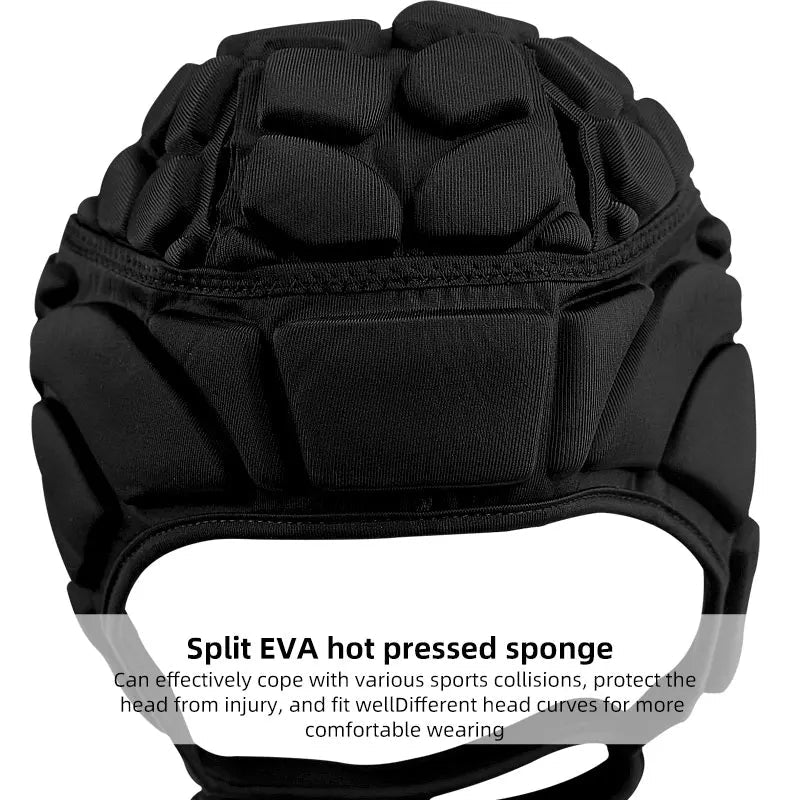 Soft Helmet Flag Football Rugby Helmet Scrum Cap Soft Shell Helmet Soccer Headgear for Youth Adults - Cozy & Co. Market