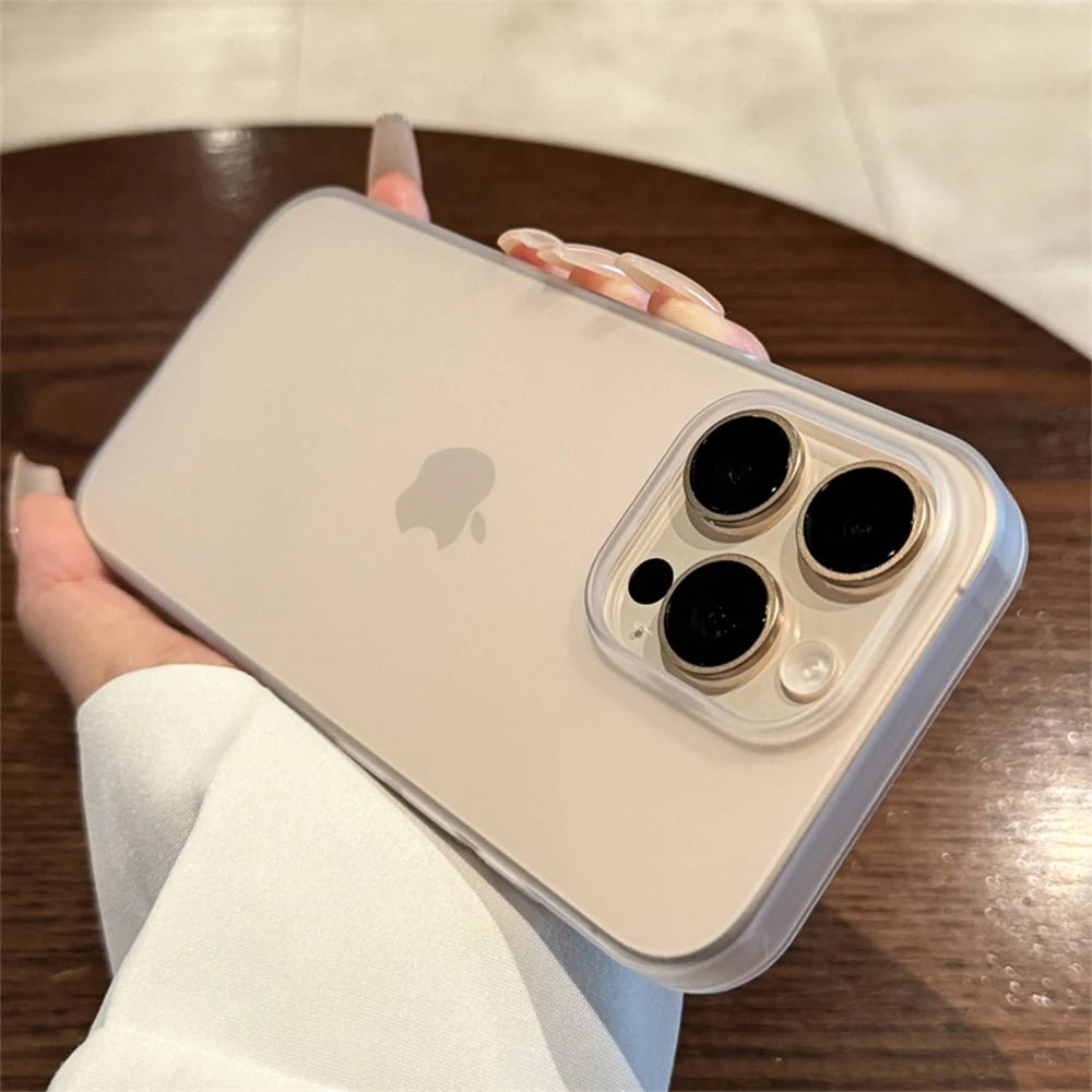 Soft Matte Candy Transparent Phone Case For iPhone 17 16 15 14 Pro Max Plus 13 12 11 XR Shockproof Silicone Bumper Cover - Cozy & Co. Market