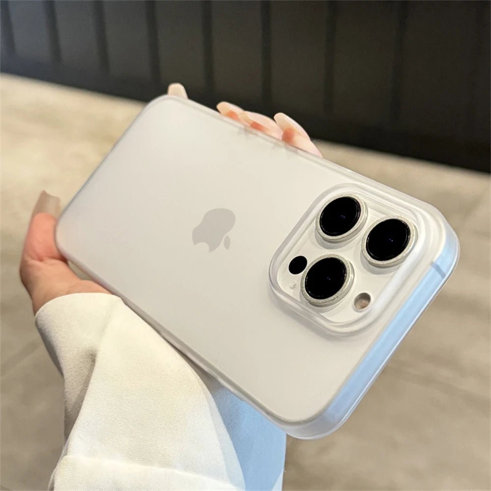 Soft Matte Candy Transparent Phone Case For iPhone 17 16 15 14 Pro Max Plus 13 12 11 XR Shockproof Silicone Bumper Cover - Cozy & Co. Market