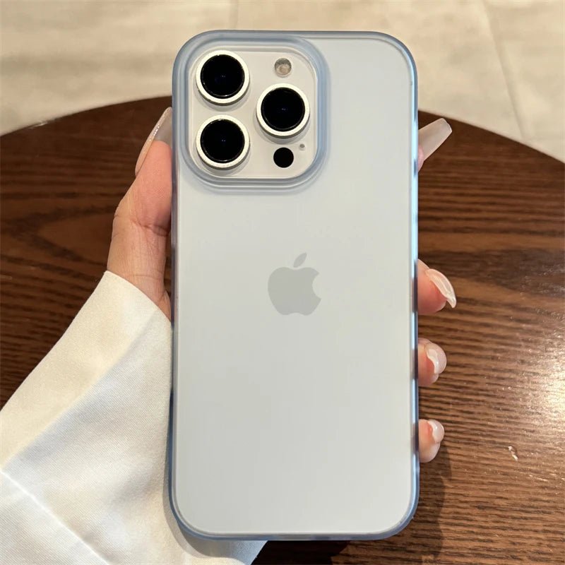 Soft Matte Candy Transparent Phone Case For iPhone 17 16 15 14 Pro Max Plus 13 12 11 XR Shockproof Silicone Bumper Cover - Cozy & Co. Market