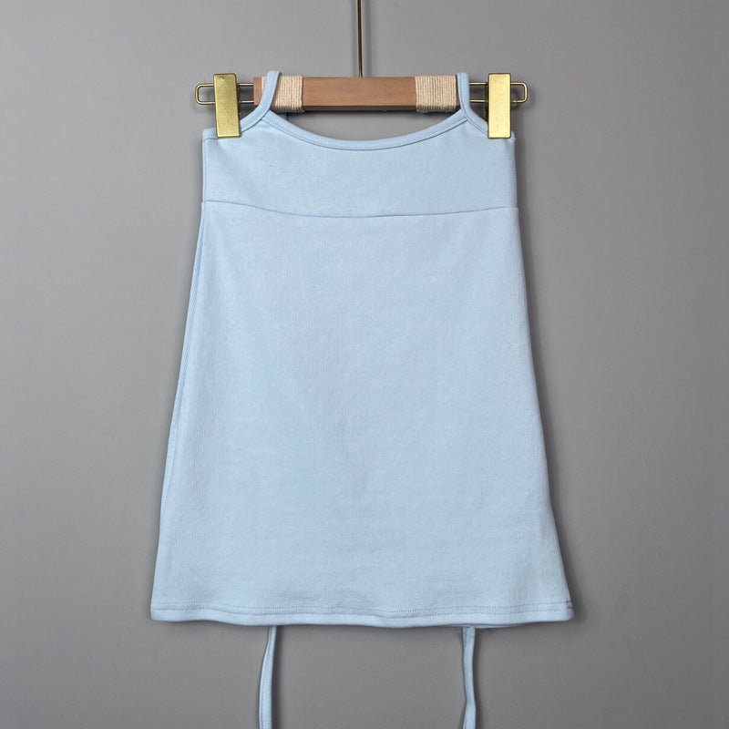 South Korea Dongdaemun New Shine Figure ~ Sexy Feminine Neck Bag Hip Outer Strap Skirt Korean Style - Cozy & Co. Market