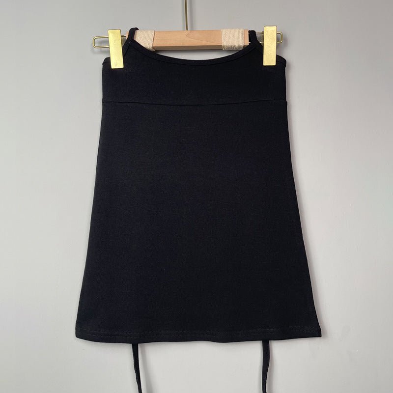 South Korea Dongdaemun New Shine Figure ~ Sexy Feminine Neck Bag Hip Outer Strap Skirt Korean Style - Cozy & Co. Market
