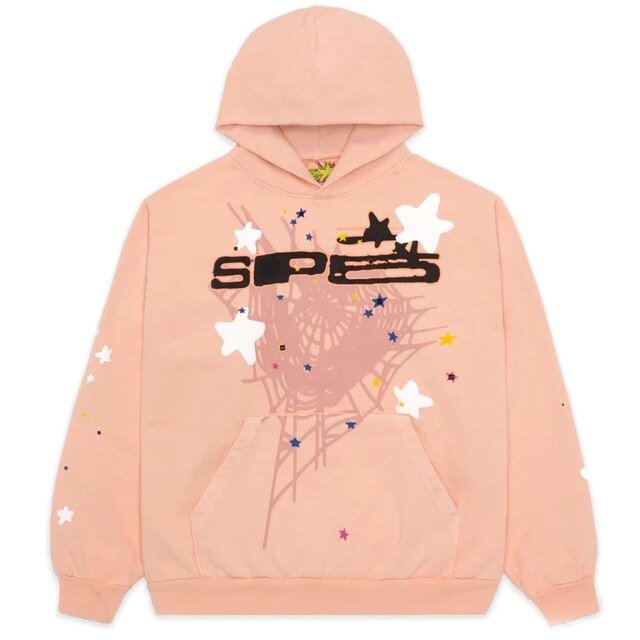 Spider Letter Prints Hoodies - Cozy & Co. Market