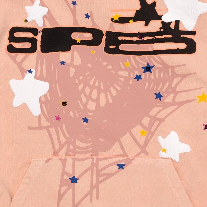 Spider Letter Prints Hoodies - Cozy & Co. Market
