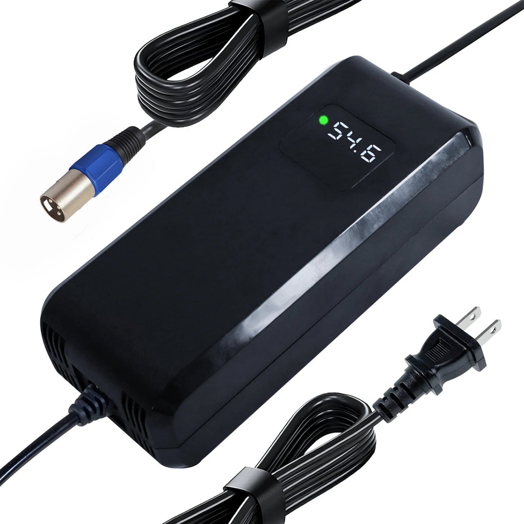 Spot Goods YZPOWER High Quality 54.6V 4A 13S Lithium Battery Charger for Electric Scooters with OTP OVP Protection First Choice - Cozy & Co. Market