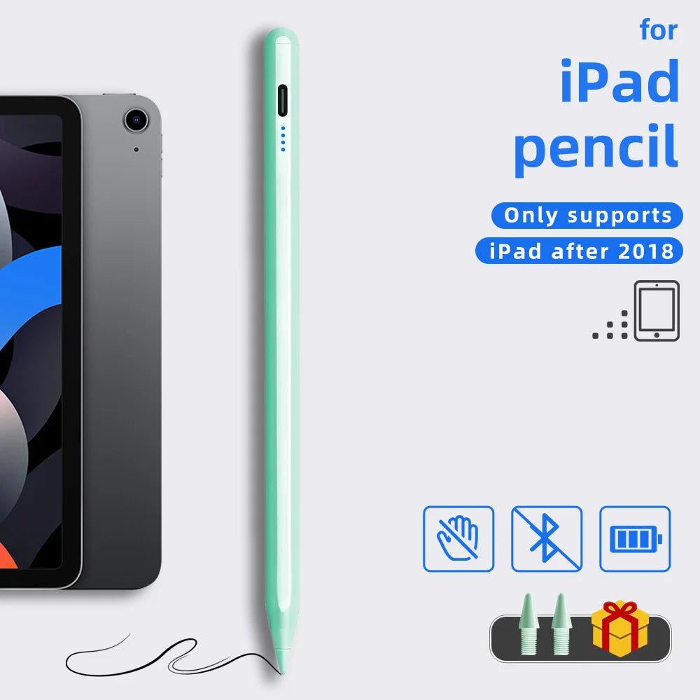 Stylus Pen for Apple IPad for IPad Pencil Accessories 2025 A16 10th 11th Gen Pro Air Mini Palm Rejection Power Display Stylus - Cozy & Co. Market