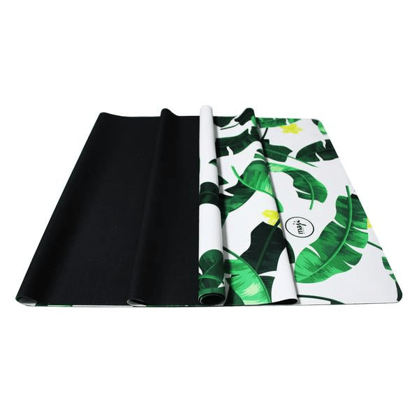 Suede & Natural Rubber Travel Yoga Mat - Cozy & Co. Market
