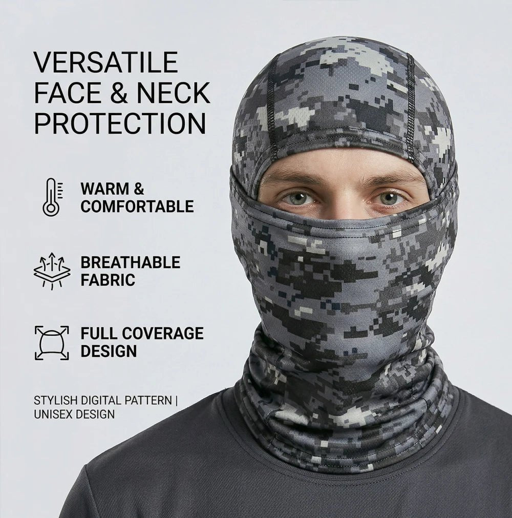 Summer Men's Women's Elastic Breathable Balaclava Hat Sunscreen Cycling Full Face Mask Scarf For Hiking Fishing Skiing - Cozy & Co. Market