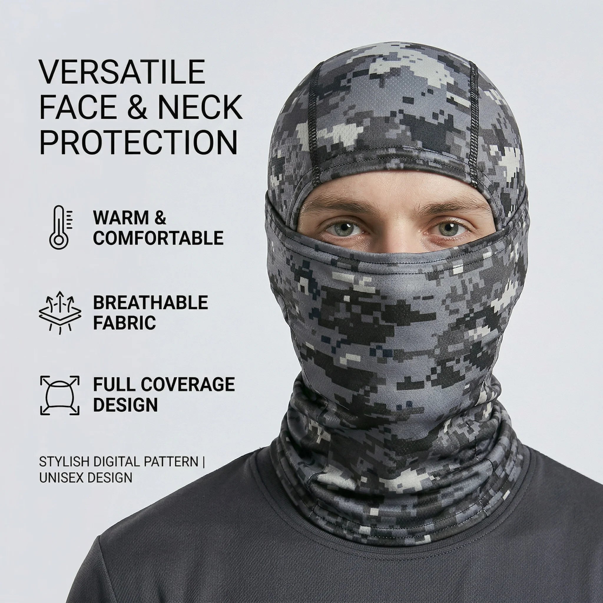 Summer Men's Women's Elastic Breathable Balaclava Hat Sunscreen Cycling Full Face Mask Scarf For Hiking Fishing Skiing - Cozy & Co. Market