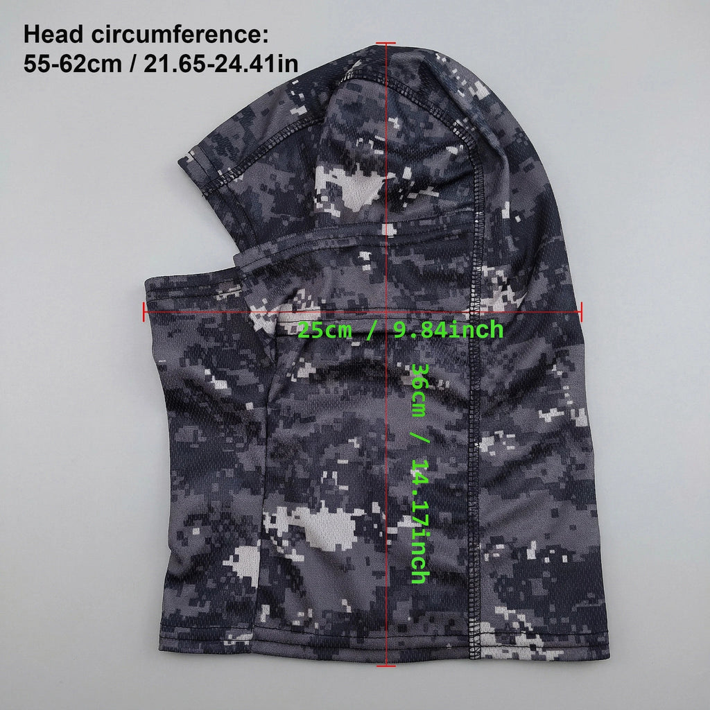 Summer Men's Women's Elastic Breathable Balaclava Hat Sunscreen Cycling Full Face Mask Scarf For Hiking Fishing Skiing - Cozy & Co. Market
