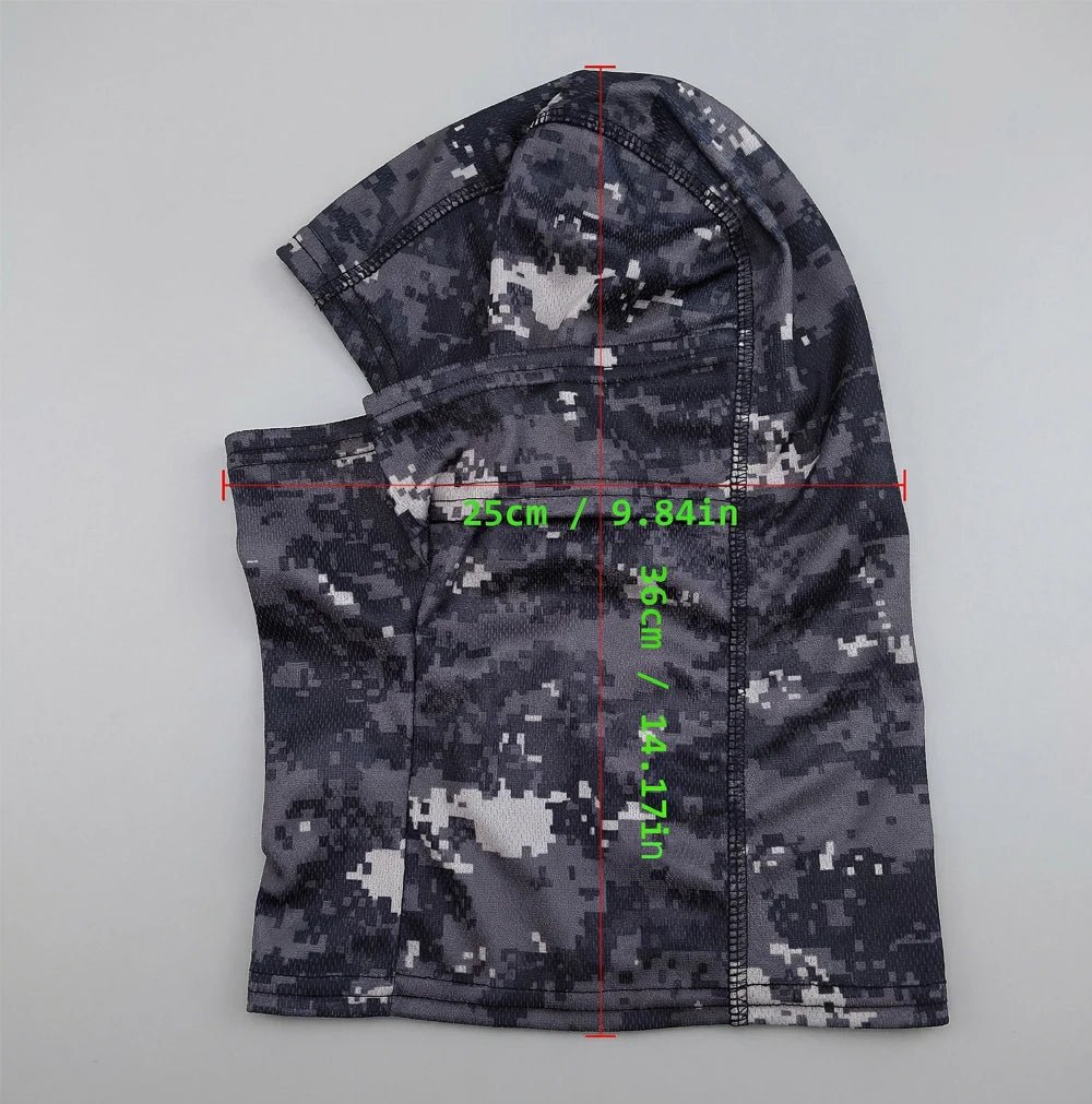 Summer Men's Women's Elastic Breathable Balaclava Hat Sunscreen Cycling Full Face Mask Scarf For Hiking Fishing Skiing - Cozy & Co. Market