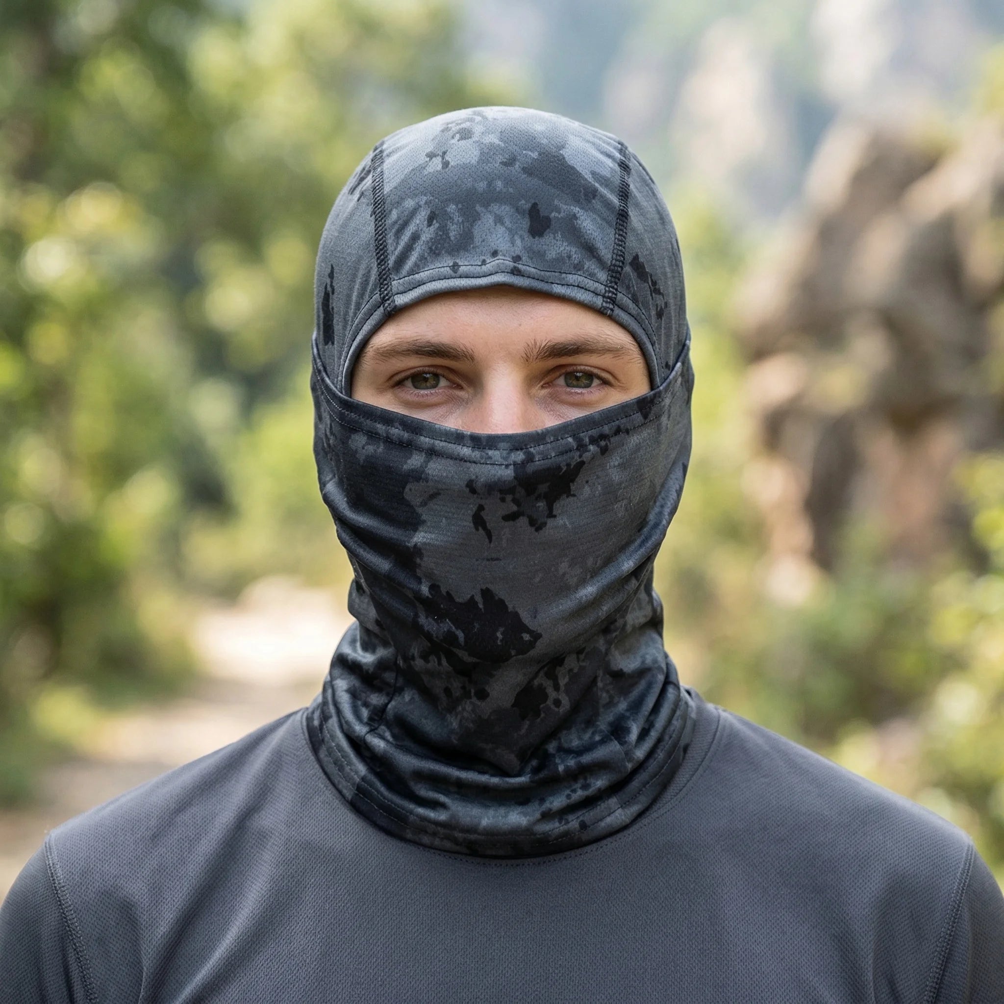 Summer Men's Women's Elastic Breathable Balaclava Hat Sunscreen Cycling Full Face Mask Scarf For Hiking Fishing Skiing - Cozy & Co. Market