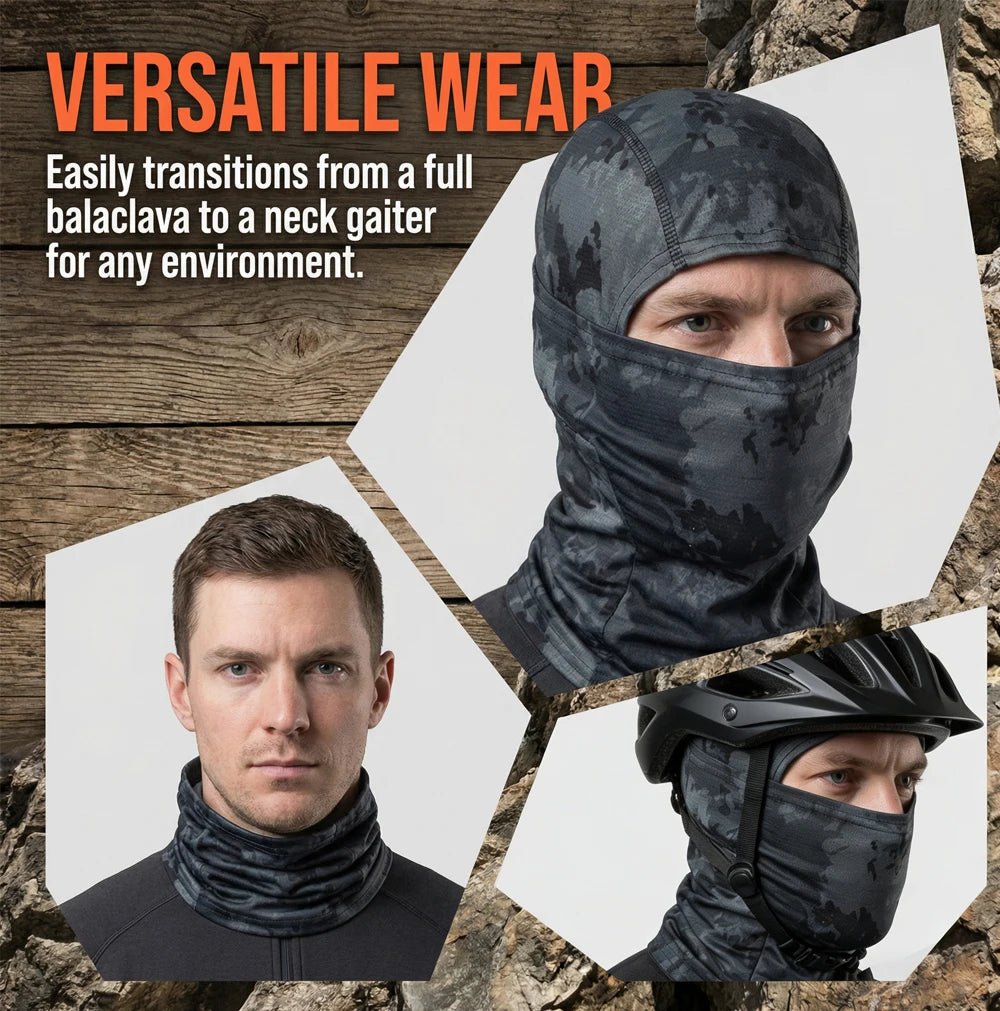 Summer Men's Women's Elastic Breathable Balaclava Hat Sunscreen Cycling Full Face Mask Scarf For Hiking Fishing Skiing - Cozy & Co. Market