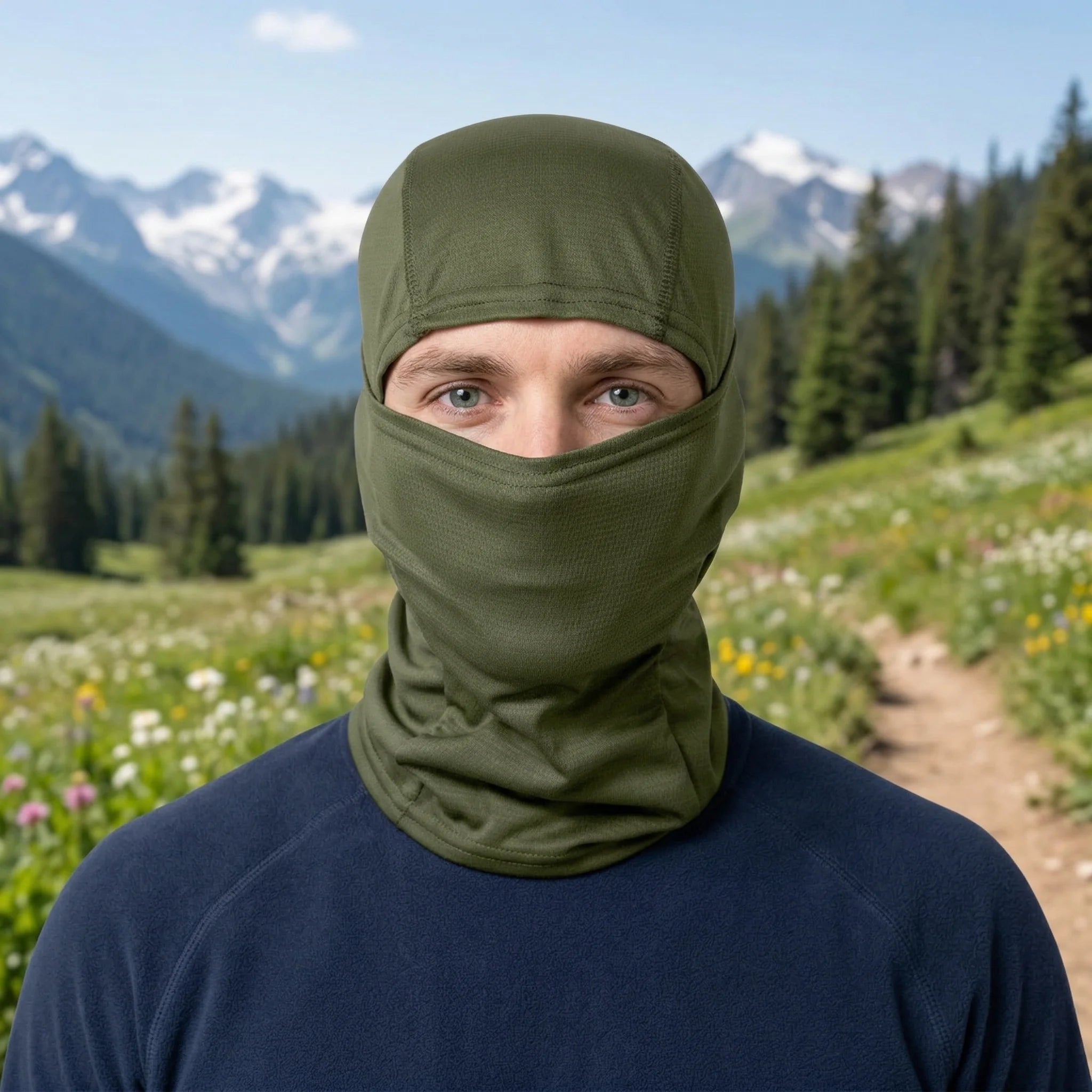 Summer Men's Women's Elastic Breathable Balaclava Hat Sunscreen Cycling Full Face Mask Scarf For Hiking Fishing Skiing - Cozy & Co. Market