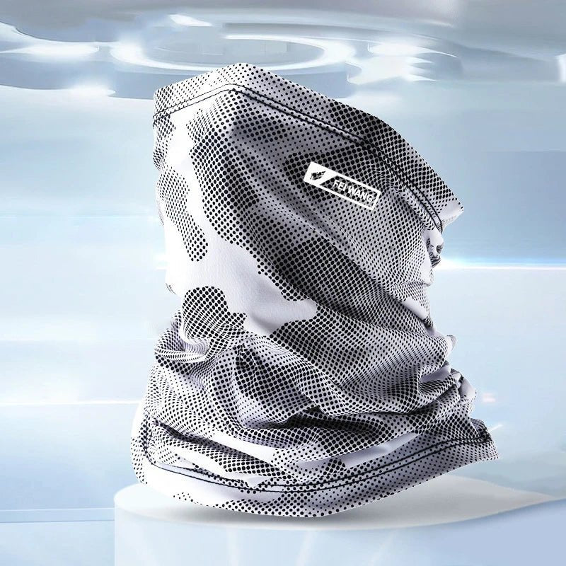 Summer Sunscreen Ice Silk Mask Neck Gaiter UV Protection Face Cover Sunscreen Face Mask Outdoor Cycling Sun Protection Masks - Cozy & Co. Market