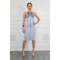 TD Stripe Affair Midi Dress with Striped Sleeveless Bodycon Design - Cozy & Co. Market