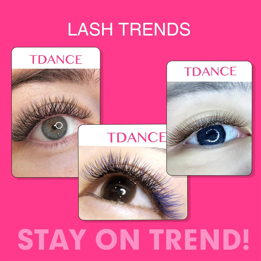 TDANCE 3D 4D 5D 6D Premade Fans Eyelash Extension W Style Faux Mink Natural Soft Bloom Lash Automatic Flowering Volume Eyelashes - Cozy & Co. Market