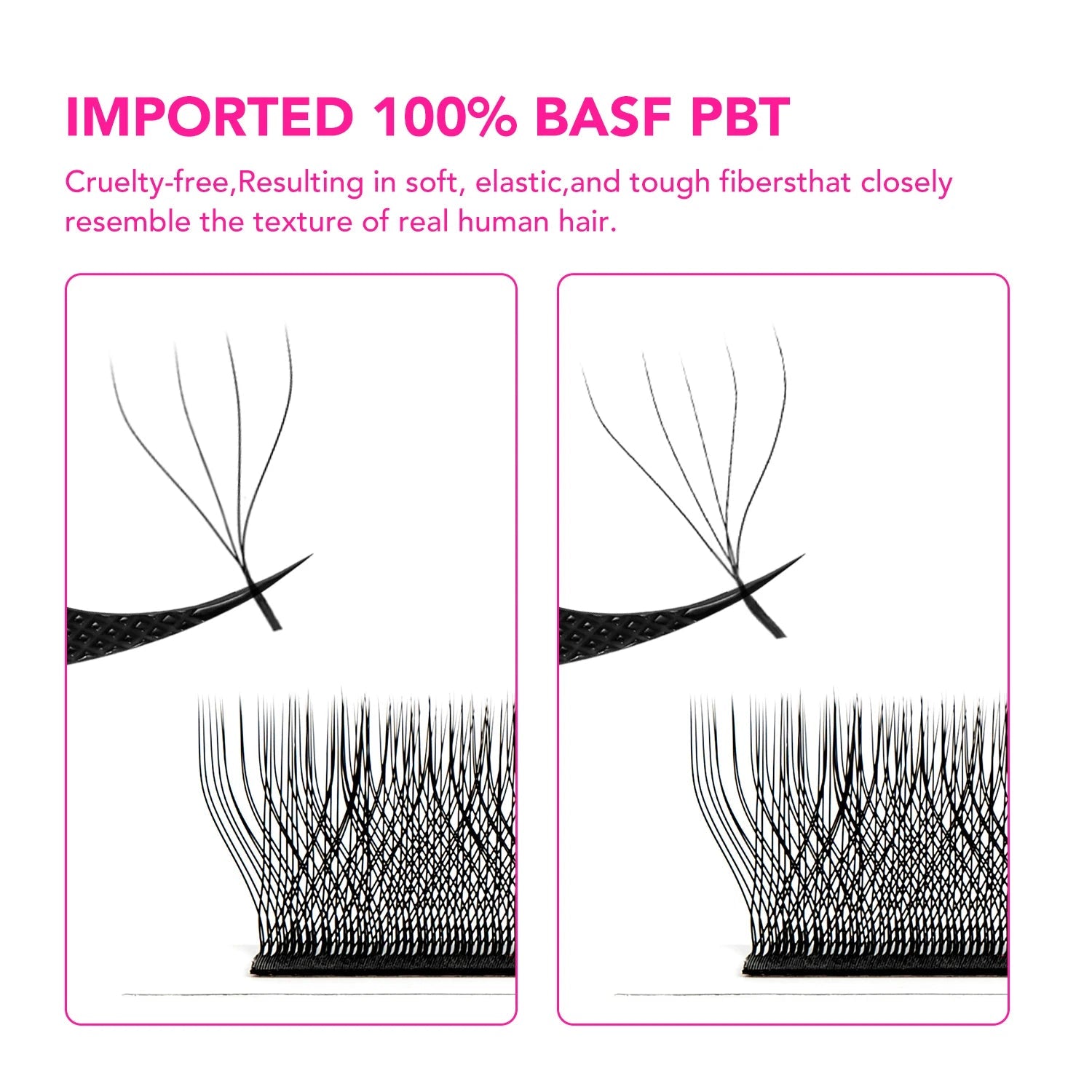 TDANCE 3D 4D 5D 6D Premade Fans Eyelash Extension W Style Faux Mink Natural Soft Bloom Lash Automatic Flowering Volume Eyelashes - Cozy & Co. Market