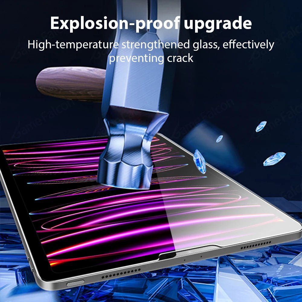 Tempered Glass For iPad 10th 9th Generation A16 Pro 12.9 11 13 2025 Screen Protector For ipad Air 4 5 Mini 6 7 7th 8th 10.2 Film - Cozy & Co. Market