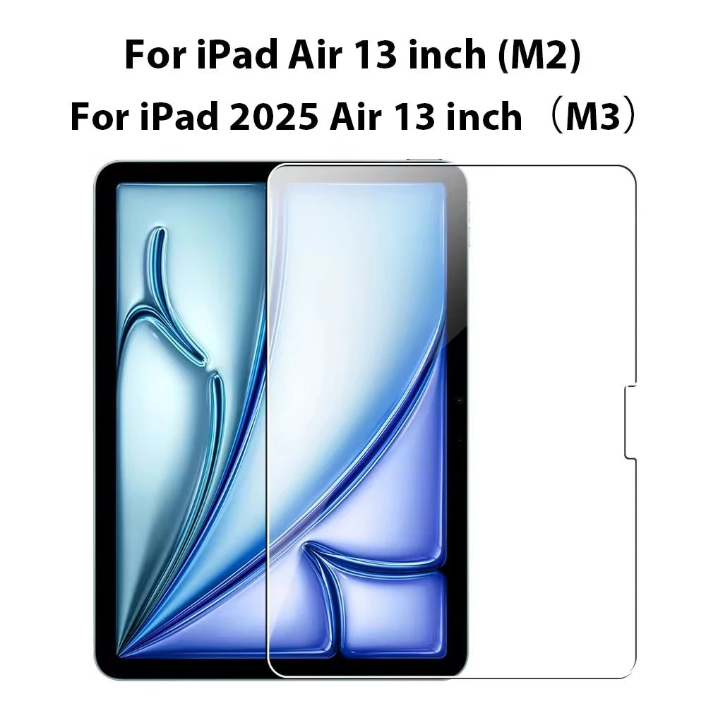 Tempered Glass For iPad 10th 9th Generation A16 Pro 12.9 11 13 2025 Screen Protector For ipad Air 4 5 Mini 6 7 7th 8th 10.2 Film - Cozy & Co. Market