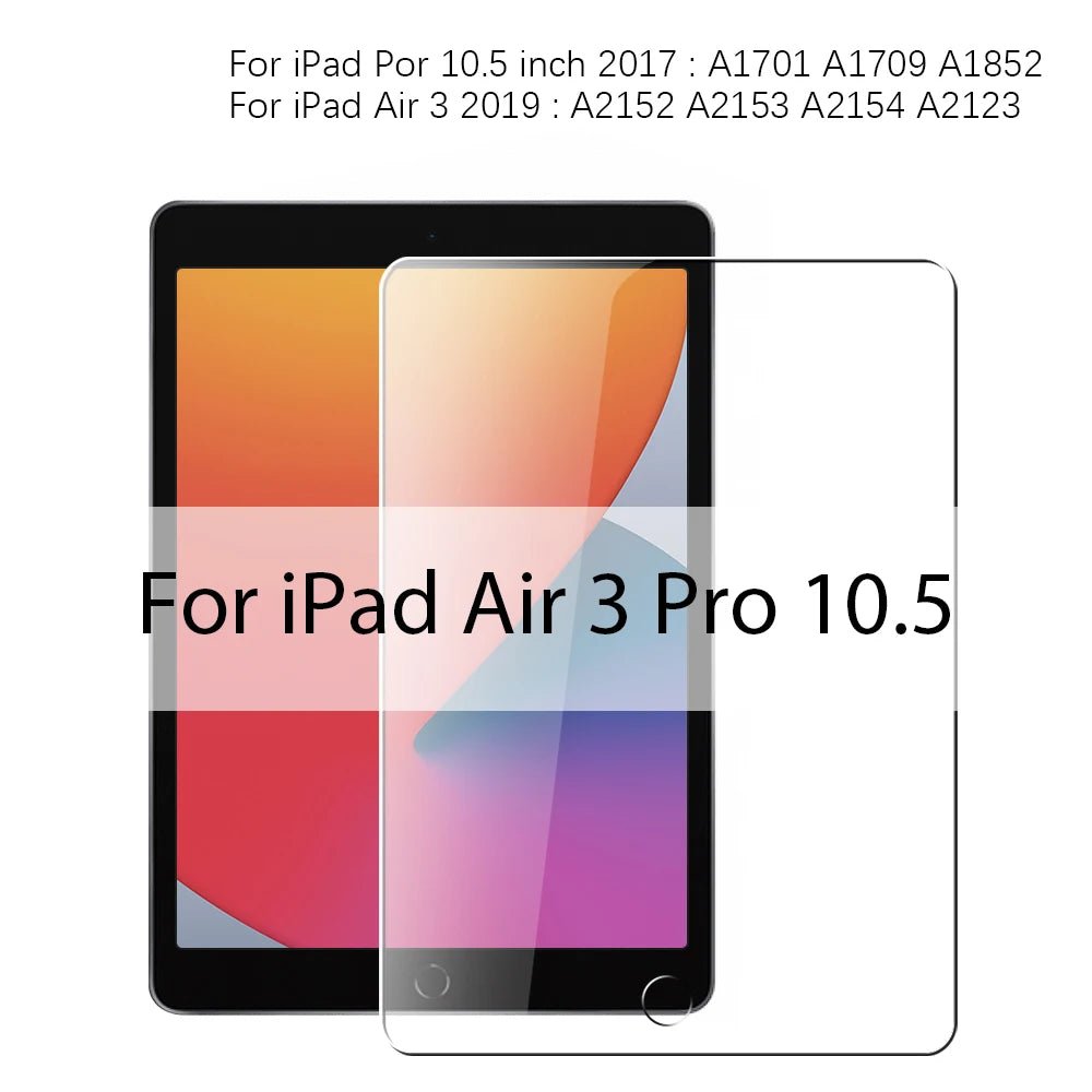 Tempered Glass For iPad 10th 9th Generation A16 Pro 12.9 11 13 2025 Screen Protector For ipad Air 4 5 Mini 6 7 7th 8th 10.2 Film - Cozy & Co. Market