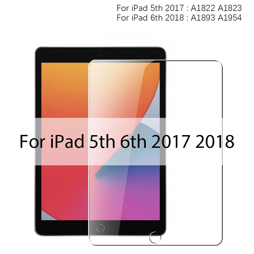 Tempered Glass For iPad 10th 9th Generation A16 Pro 12.9 11 13 2025 Screen Protector For ipad Air 4 5 Mini 6 7 7th 8th 10.2 Film - Cozy & Co. Market
