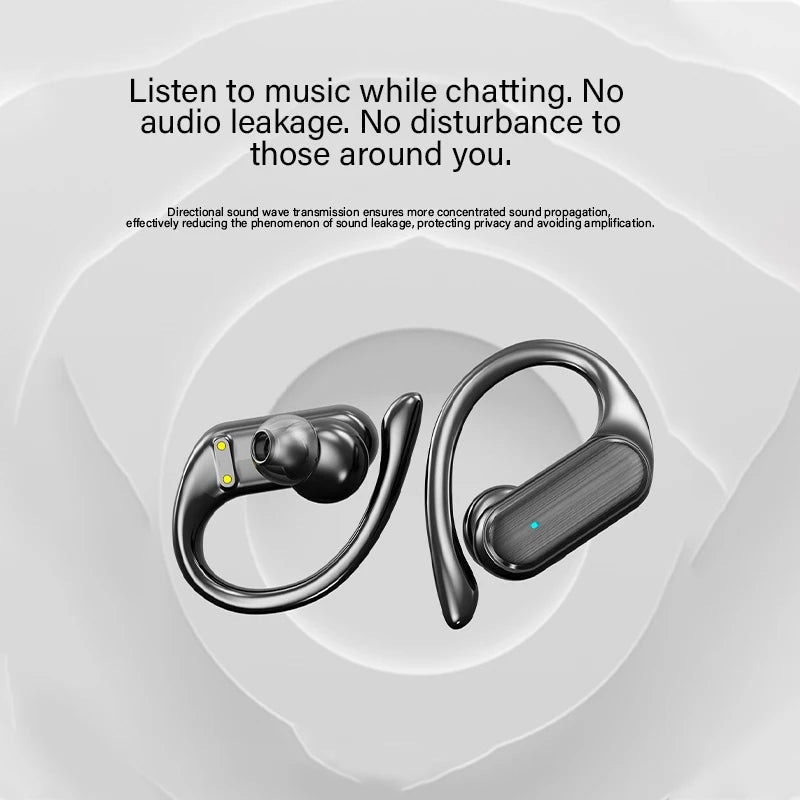 The A520 wireless BT headphones feature high-quality, high-definition sound, stereo earbuds, sweat-proof touch lights - Cozy & Co. Market