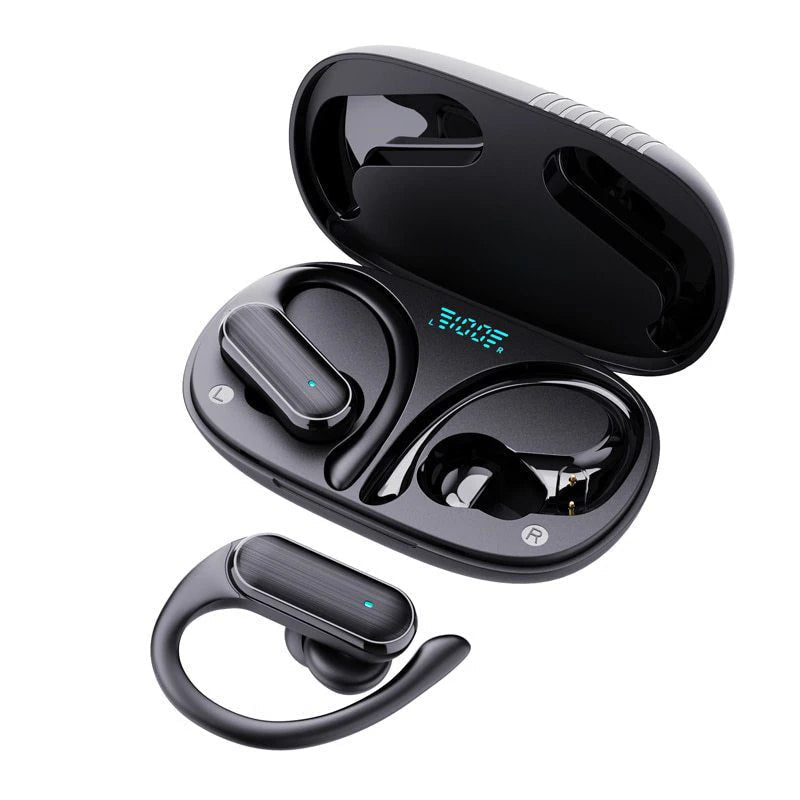 The A520 wireless BT headphones feature high-quality, high-definition sound, stereo earbuds, sweat-proof touch lights - Cozy & Co. Market
