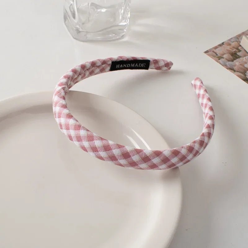 Thin Sponge Hairband 2024 Spring Summer Women's Girls Elegant Head Band Makeup Face Wash Hair Hoop Fashion Hair Accessories - Cozy & Co. Market