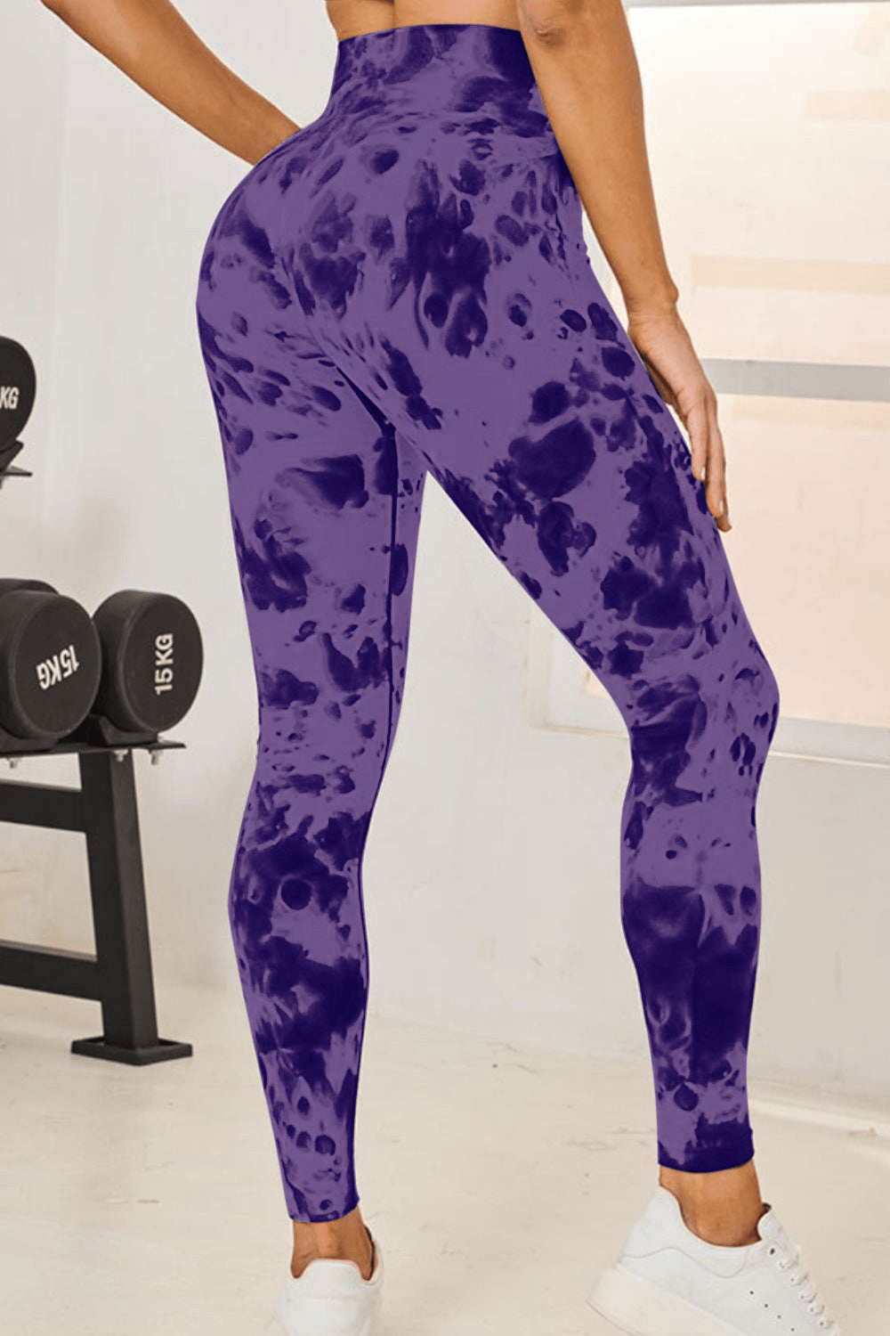 Tie-Dye High Waist Active Leggings - Cozy & Co. Market