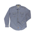 Tommy Button Down LS Denim Mens Dress Shirts Color: Light Blue | 100% Authentic - Cozy & Co. Market