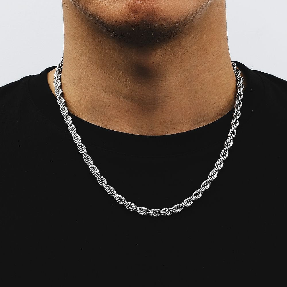 Trendy 18K Gold Plated Stainless Steel Twist Chain Necklace - Cozy & Co. Market