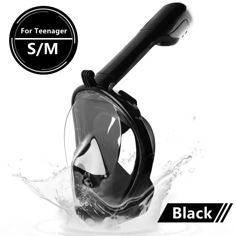 Underwater Scuba Anti Fog XIAOTREE Full Face Diving Mask Snorkeling Respiratory Masks Safe Waterproof Swimming Equipment - Cozy & Co. Market
