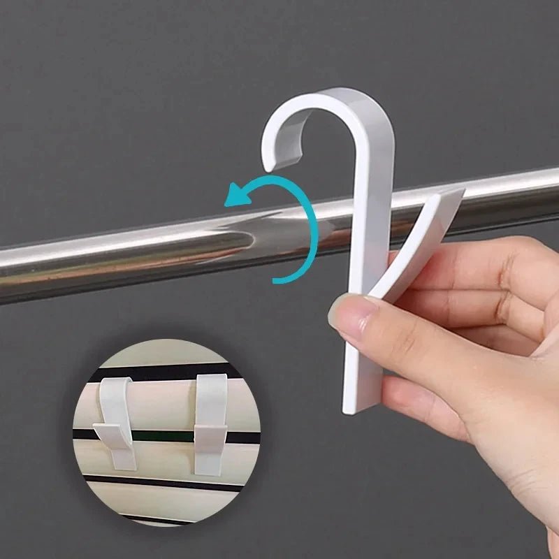Universal household bathroom door hook, towel rack hanger, heating radiator rail hook clip, storage rack, clothes scarf hook - Cozy & Co. Market