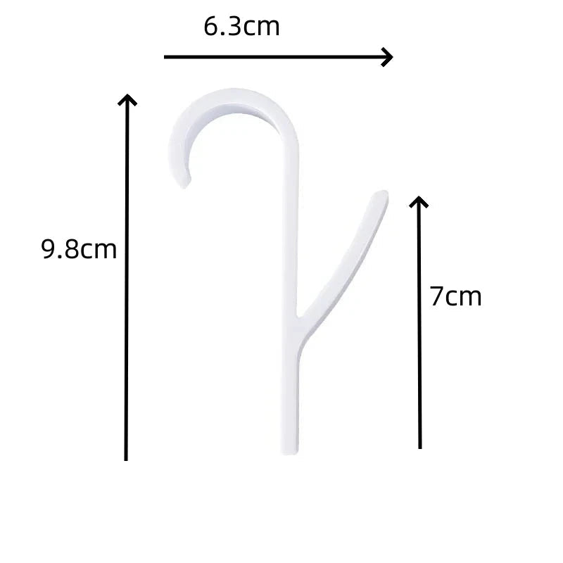 Universal household bathroom door hook, towel rack hanger, heating radiator rail hook clip, storage rack, clothes scarf hook - Cozy & Co. Market
