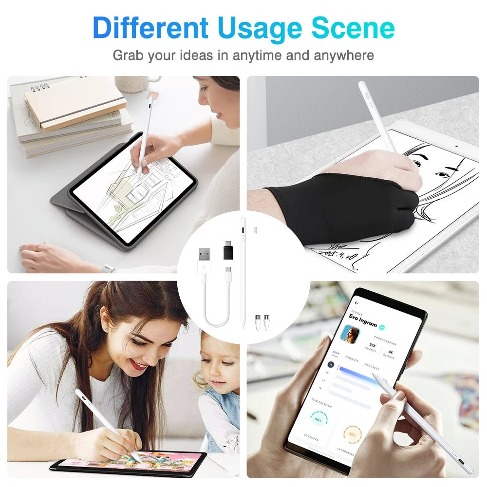 Universal Stylus Pen For Android IOS Capacitive Screen Touch Pen For iPad Apple Pencil For Huawei Xiaomi Samsung Tablet StyluPen - Cozy & Co. Market
