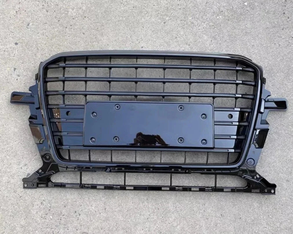 Upgrade Facelift SQ5 Style Grill Full Mesh Grille ABS for Audi Q5 SQ5 Body Kit 2013-2018 8R.5 - Cozy & Co. Market