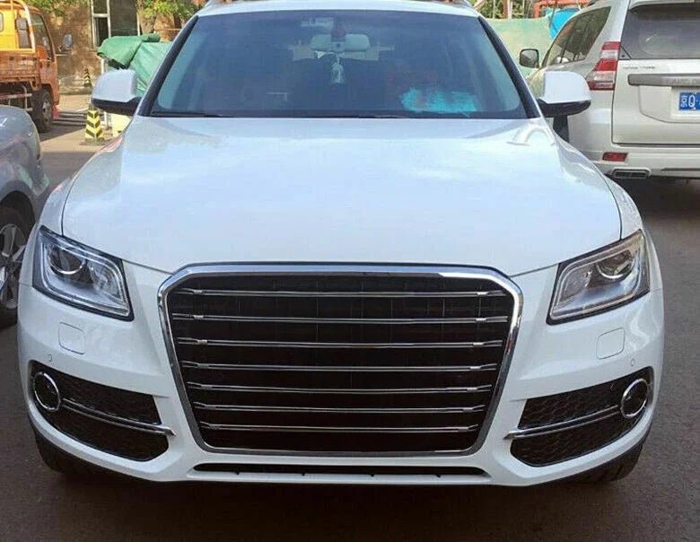 Upgrade Facelift SQ5 Style Grill Full Mesh Grille ABS for Audi Q5 SQ5 Body Kit 2013-2018 8R.5 - Cozy & Co. Market