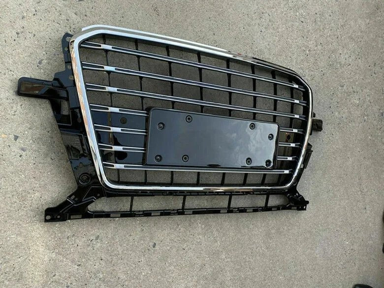 Upgrade Facelift SQ5 Style Grill Full Mesh Grille ABS for Audi Q5 SQ5 Body Kit 2013-2018 8R.5 - Cozy & Co. Market