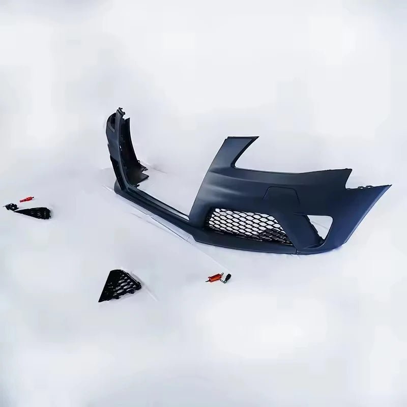 Upgrade RS4 Style Bumper Body Kit Front Bumper Honeycomb Grille Bumper for Audi 08-12 A4 S4 B8 - Cozy & Co. Market