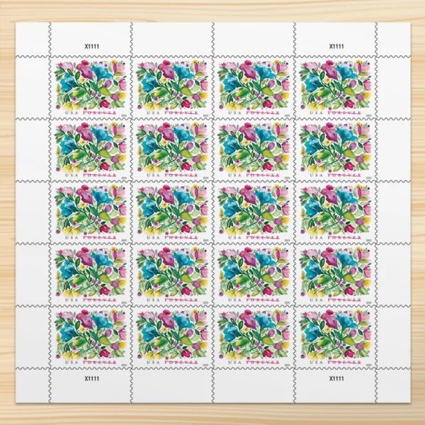 Usa First Class Vintage Forever Postage Mailing Stamp Stickers Postal Mail Stamps Sticker World Country Stamps Collection Sheets - Cozy & Co. Market