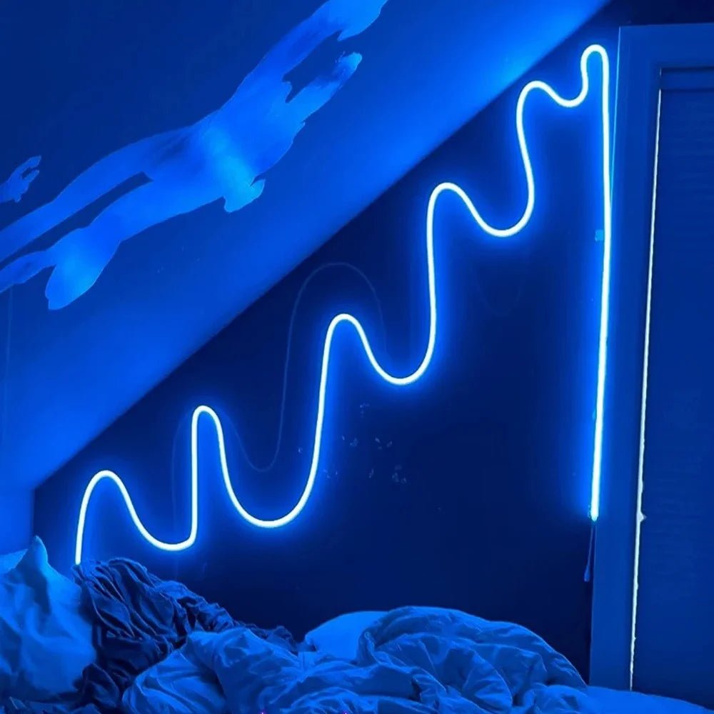 USB RGB LED Neon Rope Lights,Control with Remote,5V Flexible Led Rope Lights,RGB Neon Lights,Gaming Led Neon Strip Lights - Cozy & Co. Market