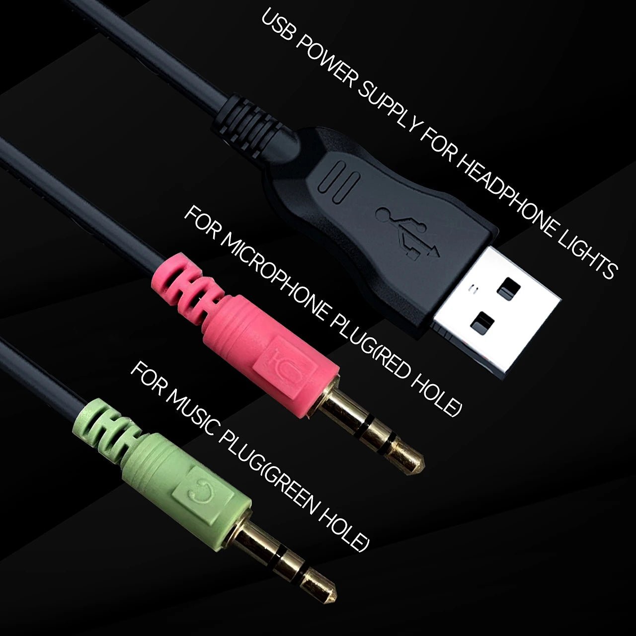 V6S has wired headphones gaming, computer, music Fits online courses, conferences, birthdays. Works with PS4/PS5/Xbox/Switch/ - Cozy & Co. Market